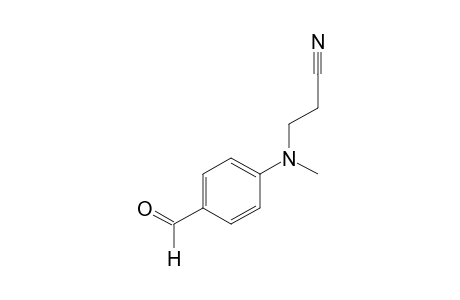 3-(p-formyl-N-methylanilino)propionitrile