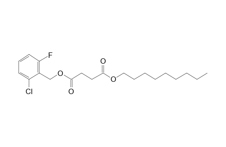 Succinic acid, 2-chloro-6-fluorobenzyl nonyl ester