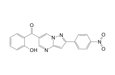 6-(2-HYDROXYBENZOYL)-2-(4-NITROPHENYL)-PYRAZOLO-[1,5-A]-PYRIMIDINE