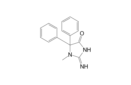 5,5-Diphenyl-2-imino-1-methyl-4-imidazolidinone