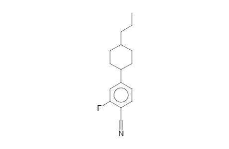 2-Fluoro-4-(4-propylcyclohexyl)benzonitrile