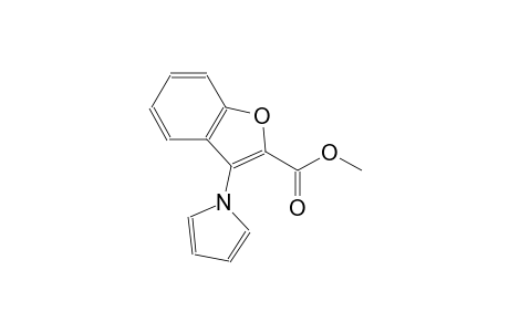 methyl 3-(1H-pyrrol-1-yl)-1-benzofuran-2-carboxylate