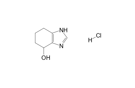 4,5,6,7-tetrahydro-4-benzimidazolol, monohydrochloride