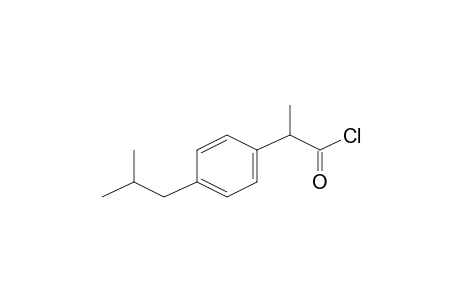 Benzeneacetyl chloride, .alpha.-methyl-4-(2-methylpropyl)-