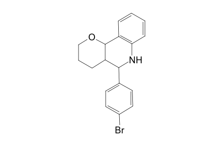 5-(4-bromophenyl)-3,4,4a,5,6,10b-hexahydro-2H-pyrano[3,2-c]quinoline