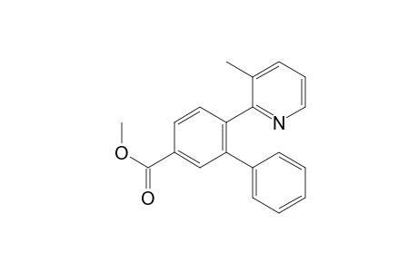 Methyl 6-(3-methylpyridin-2-yl)-[1,1'biphenyl]-3-carboxylate