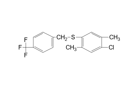 4-chloro-2,5-xylyl p-(trifluoromethyl)benzyl sulfide