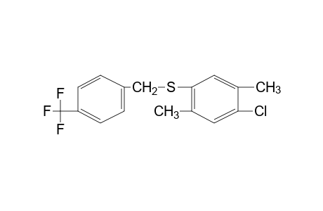 4-chloro-2,5-xylyl p-(trifluoromethyl)benzyl sulfide