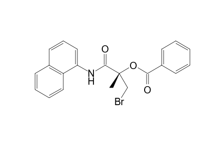 (2S)-N-Naphthyl-3-bromo-2-methyl-2-benzoyloxy-propionic acid amide