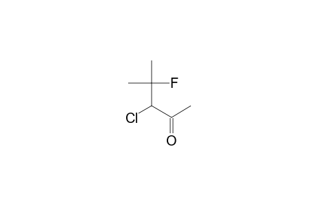 3-Chloranyl-4-fluoranyl-4-methyl-pentan-2-one