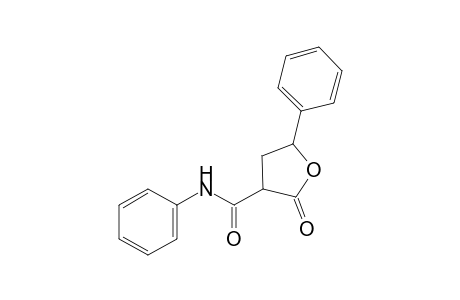 2-oxo-5-Phenyl-2,3,4,5-tetrahydro-3-furanilide