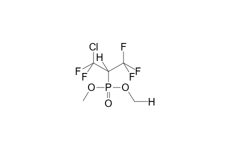 O,O-DIMETHYL(ALPHA-HYDRO-BETA-CHLOROPENTAFLUOROISOPROPYL)PHOSPHONATE