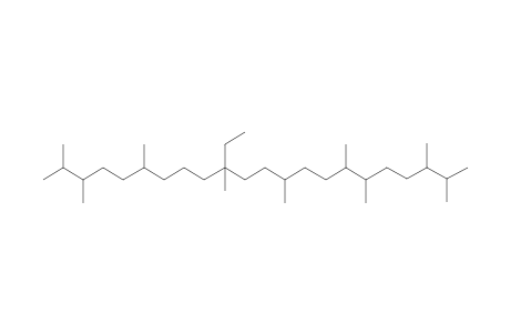 13-Ethyl-2,3,6,7,10,13,17,20,21-nonamethyldocosane