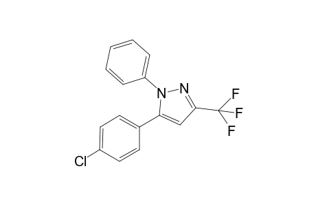 1-PHENYL-5-(PARA-CHLOROPHENYL)-3-TRIFLUOROMETHYL-PYRAZOLE