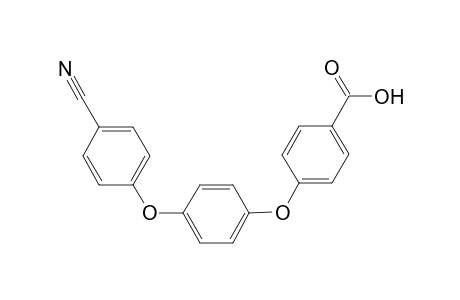 Benzoic acid, 4-(4-cyanophenoxy)phenoxy-