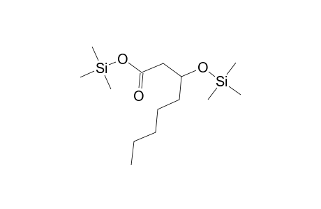 Octanoic acid <3-hydroxy->, di-TMS