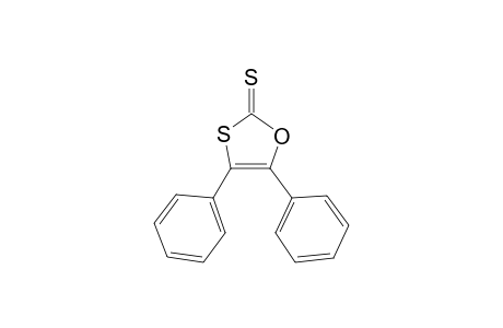 1,3-Oxathiole-2-thione, 4,5-diphenyl-