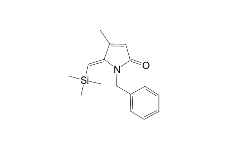 (Z)-1-Benzyl-4-methyl-5-[(trimethylsilyl)methylene]-1,5-dihydro-2H-pyrrol-2-one