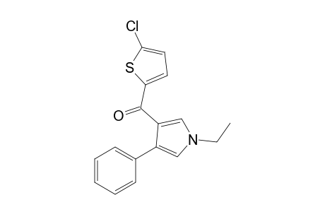 3-(5-Chlorthien-2-oyl)-1-ethyl-4-phenyl-1H-pyrrole