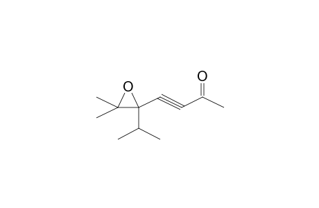 3-Butyn-2-one, 4-[3,3-dimethyl-2-(1-methylethyl)oxiranyl]-