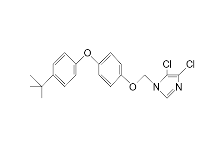 1H-Imidazole, 4,5-dichloro-1-[[4-[4-(1,1-dimethylethyl)phenoxy]phenoxy]methyl]-