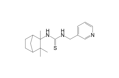 1-[(3-pyridyl)methyl]-2-thio-3-(2,3,3-trimethyl-2-norbornyl)urea