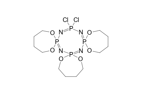 8,8-DICHLORO-2,2:4,4:6,6-TRIS(1,4-BUTYLENEDIOXY)CYCLOTETRAPHOSPHAZATETRAENE