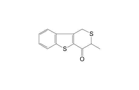 1H-THIOPYRANO/4,3-B//1/BENZOTHIOPHEN- 4/3H/-ONE, 3-METHYL-,