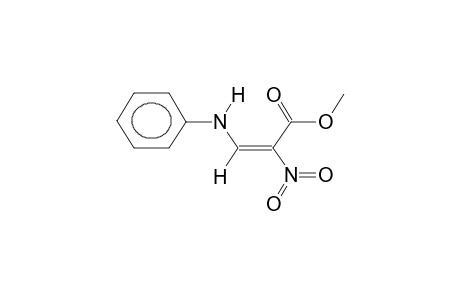 2-propenoic acid, 2-nitro-3-(phenylamino)-, methyl ester, (2E)-