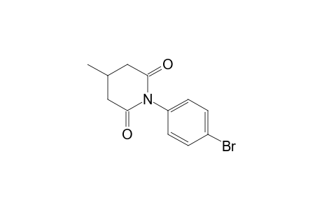 N-(p-bromophenyl)-3-methylglutarimide