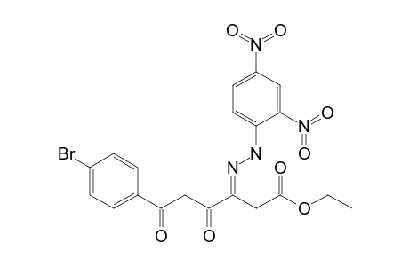 Ethyl 6-(p-bromophenyl)-3-(2,4-dinitrophenylhydrazono)-4,6-dioxohexanoate