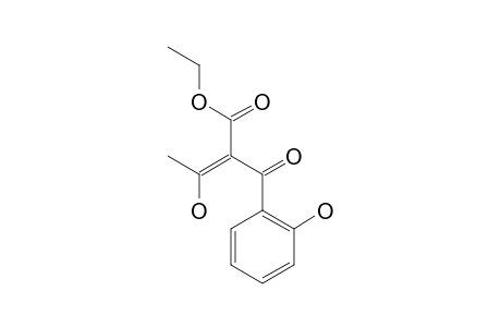 Ethyl-3-hydroxy-2-(2-hydroxybenzoyl)but-2-enoate