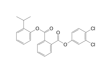 Phthalic acid, 3,4-dichlorophenyl 2-isopropylphenyl ester