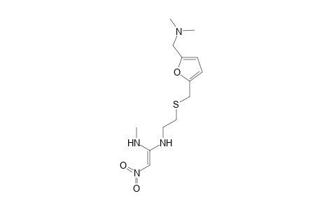 (E)-1-N'-[2-[[5-(dimethylaminomethyl)furan-2-yl]methylsulfanyl]ethyl]-1-N-methyl-2-nitroethene-1,1-diamine