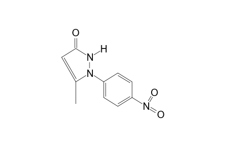 3-methyl-2-(p-nitrophenyl)-3-pyrazolin-5-one