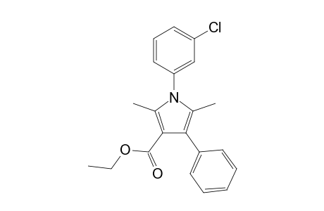 Ethyl 1-(3-chlorophenyl)-2,5-dimethyl-4-phenyl-1H-pyrrole-3-carboxylate