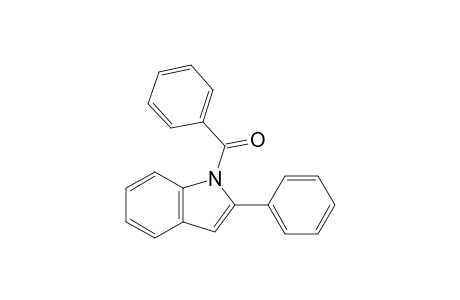 1H-Indole, 1-benzoyl-2-phenyl-