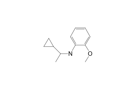 N-(1-Cyclopropylethyl)-2-methoxyaniline