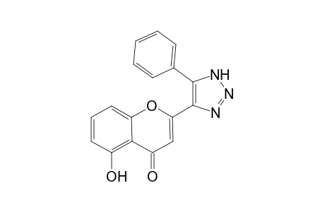 5-(4)-(5-HYDROXY-2-CHROMONYL)-4-(5)-PHENYL-1,2,3-TRIAZOLE