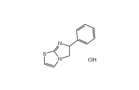 5,6-dihydro-6-phenylimidazo[2,1-b]thiazole, hydrochloride