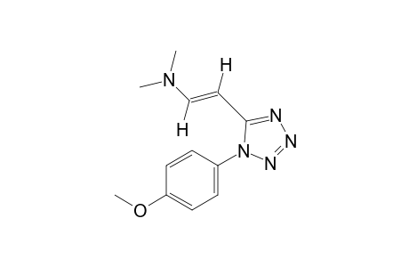 trans-5-[2-(dimethylamino)vinyl]-1-(p-methoxyphenyl)-1H-tetrazole