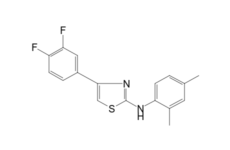 4-(3,4-difluorophenyl)-2-(2,4-xylidino)thiazole