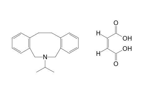 6-isopropyl-5,7,12,13-tetrahydro-6H-dibenz[c,g]azonine, maleate(1:1)