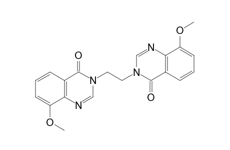 3,3'-ethylenebis[8-methoxy-4(3H)-quinazolinone]