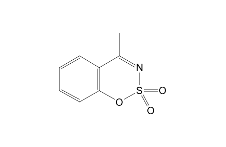 4-methyl-1,2,3-benzoxathiazine, 2,2-dioxide