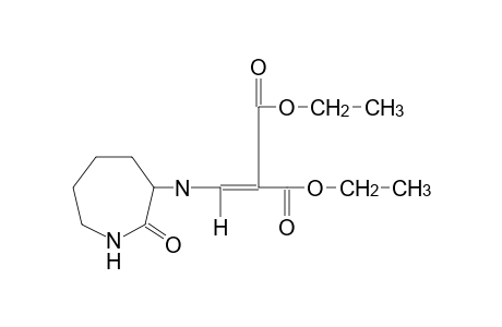 {[(hexahydro-2-oxo-1H-azepin-3-yl)amino]methylene}malonic acid, diethyl ester