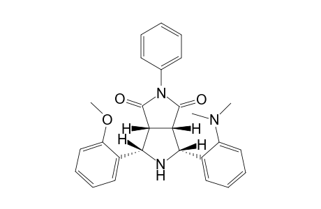 2-(2'-Dimethylaminophenyl)-4-(2'-methoxyphenyl)-7-phenyl-6,8-dioxo-3,7-diazabicyclo[3.3.0]octane isomer