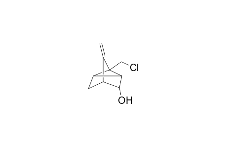 Tricyclo[2.2.1.0(2,6)]heptan-3-ol, 1-(chloromethyl)-7-methylene-, stereoisomer