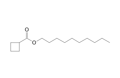 Cyclobutanecarboxylic acid, decyl ester