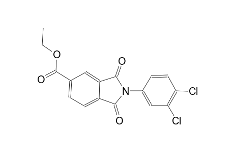 Ethyl 2-(3,4-dichlorophenyl)-1,3-dioxo-5-isoindolinecarboxylate